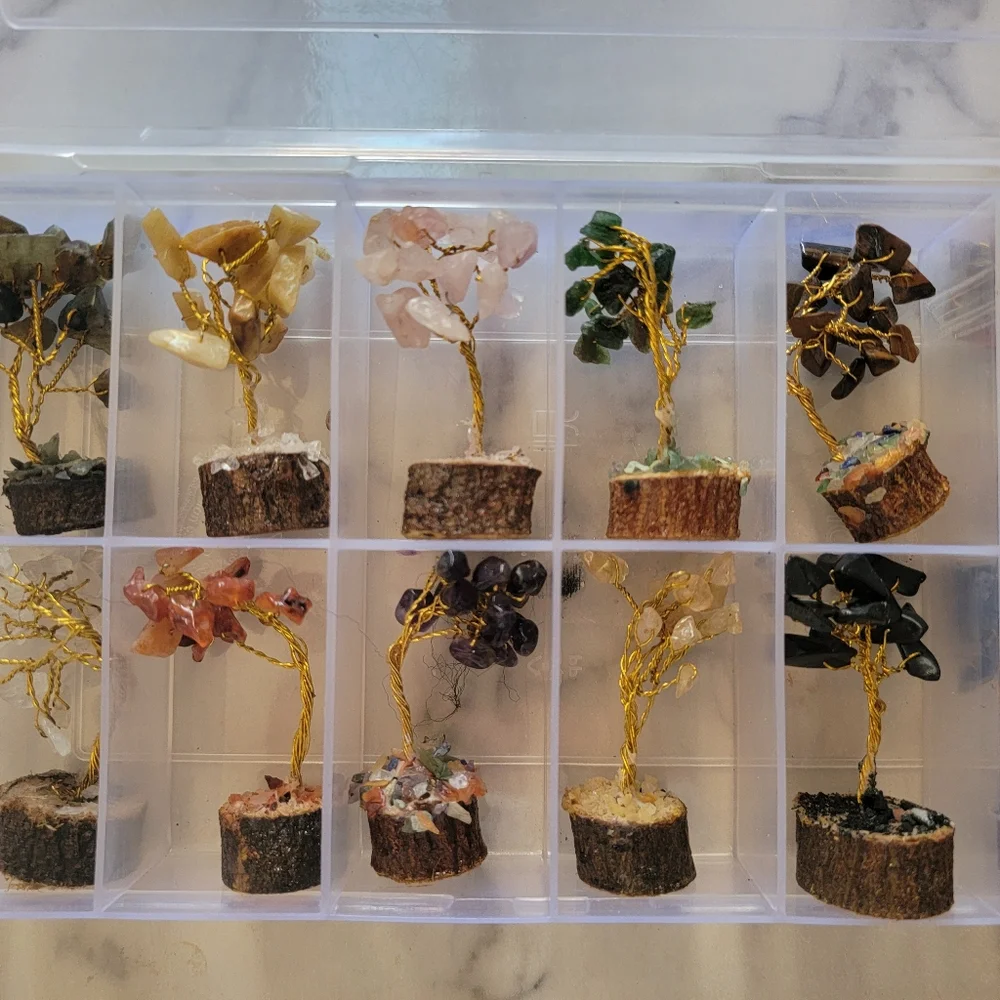 Gemstone Tree Set - Picture 3 of 4